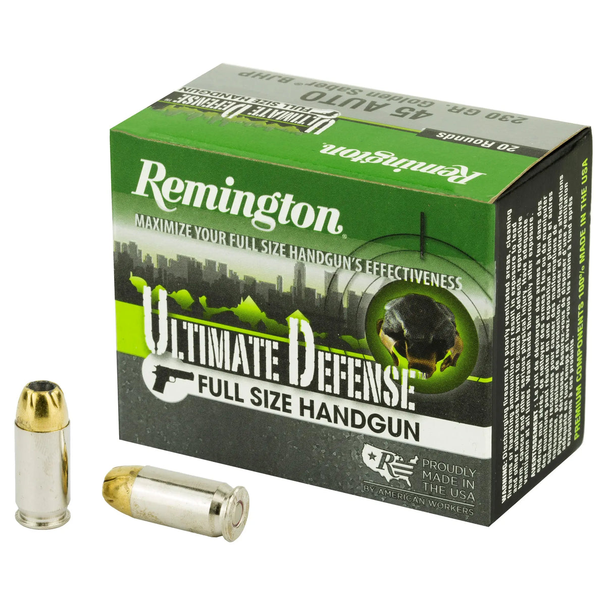 REM ULT DEF 45ACP 230GR BJHP 20/500 - American Ordnance