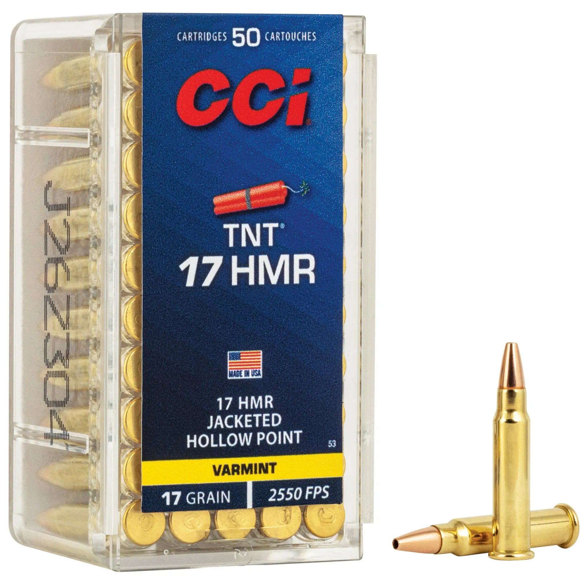 CCI 17HMR 17GR TNT HP 50/2000 - American Ordnance