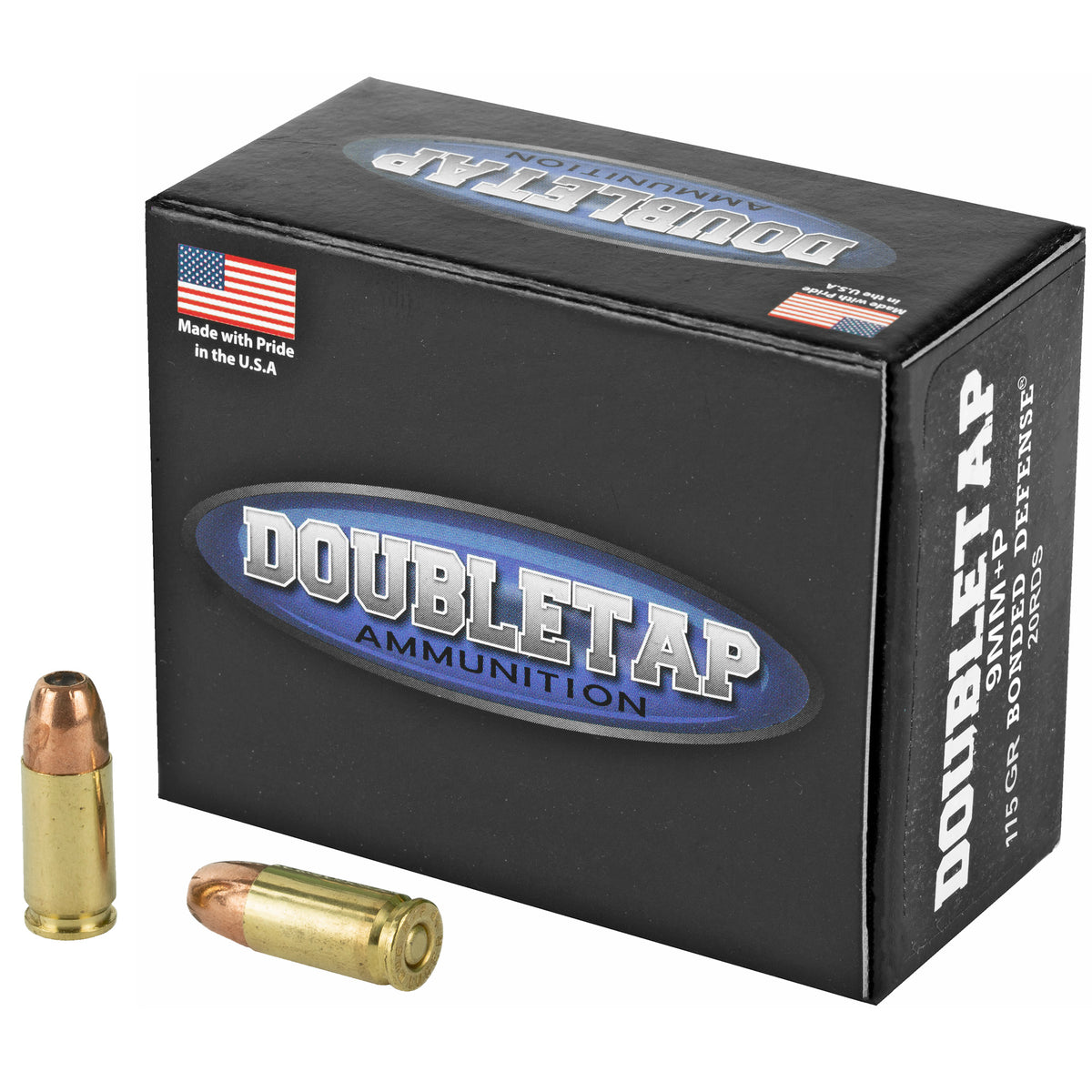 DOUBLETAP 9MM+P 115GR JHP 20RD