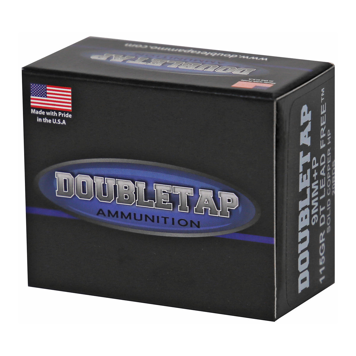 DOUBLETAP 9MM+P 115GR SCHP 20RD