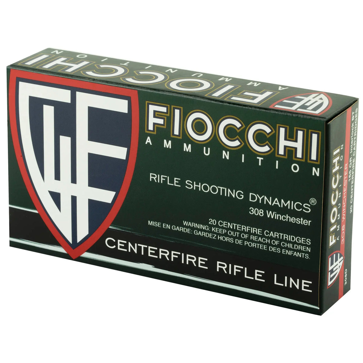 FIOCCHI 308WIN 165GR INT BTSP 20/200 - American Ordnance