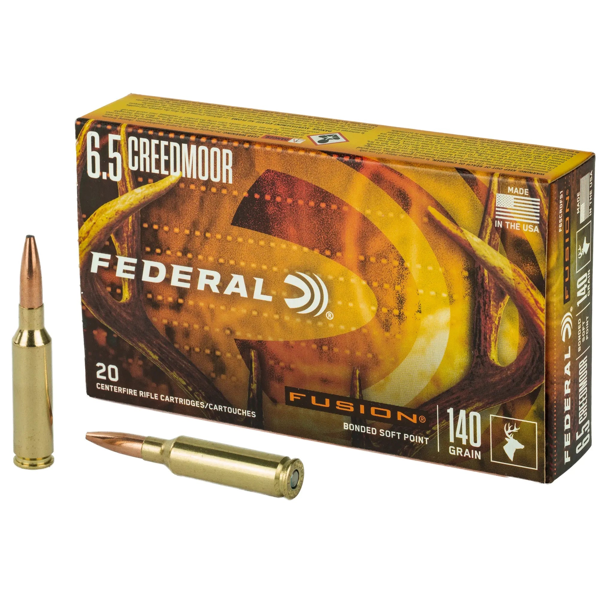 FUSION 6.5CREED 140GR 20/200 - American Ordnance