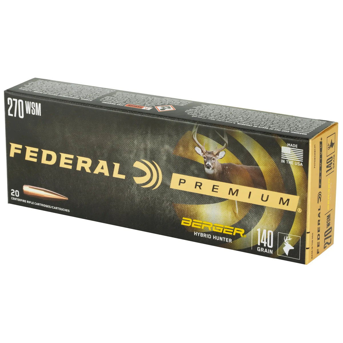 FED PRM 270WSM 140GR HYB HR 20/200 - American Ordnance