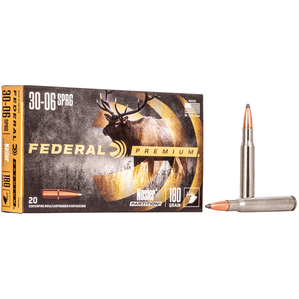 FEDERAL PREMIUM 30-06 180GR NP 20RD