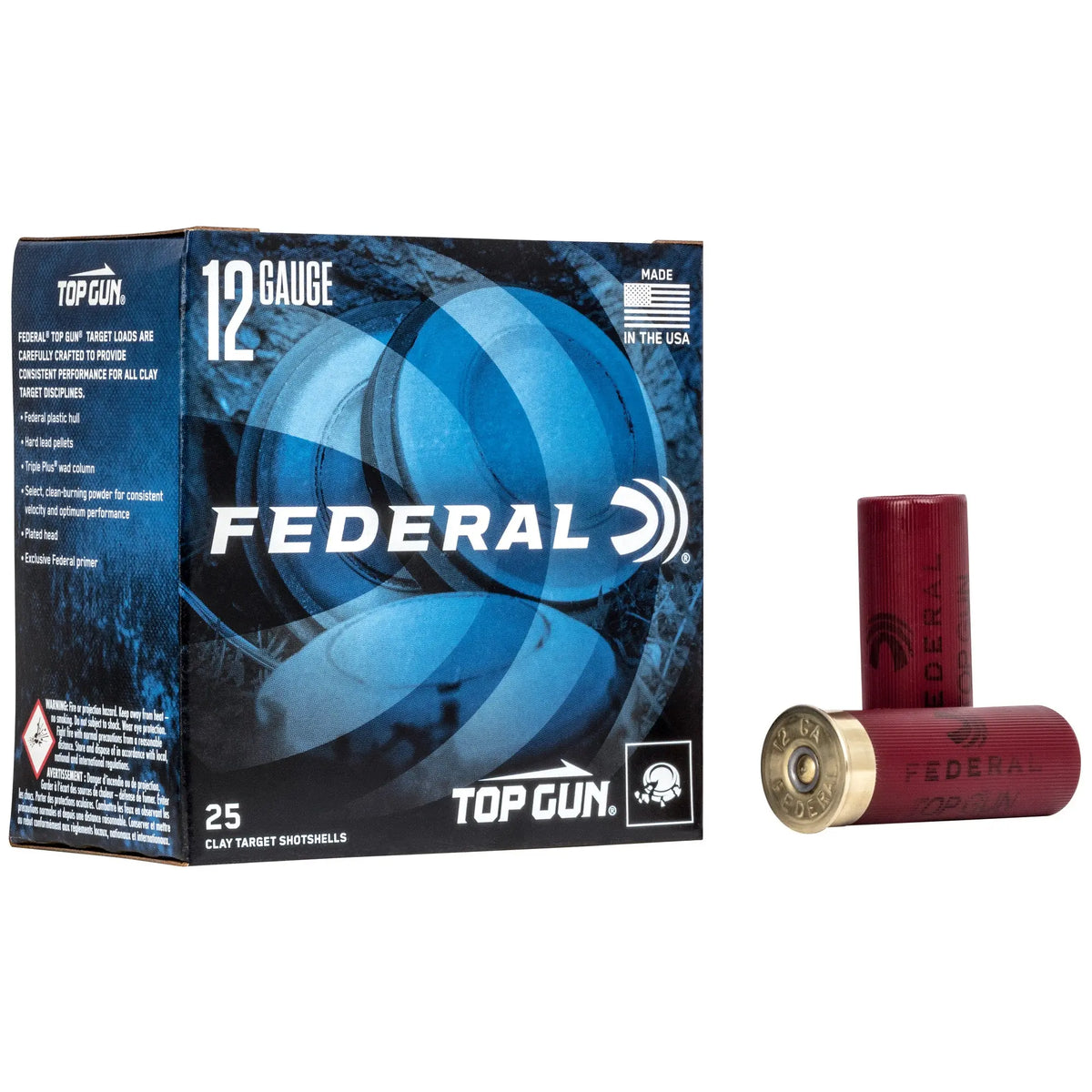 FED TOP GUN 12GA 2.75&quot; #9 25/250 - American Ordnance