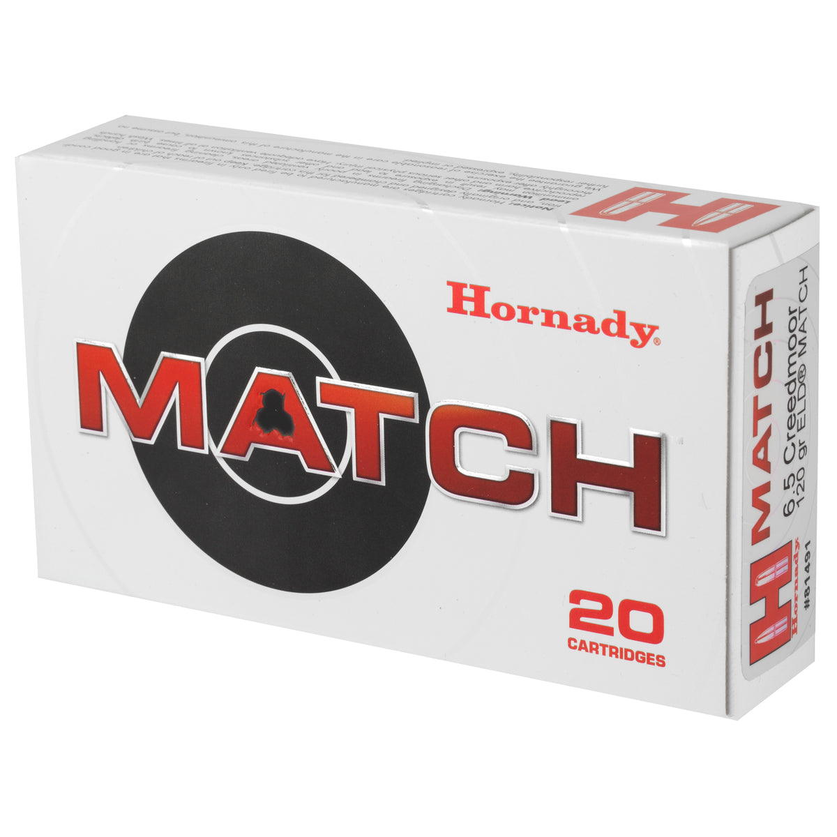 HRNDY 6.5CREED 120GR ELD-M 20/200 - American Ordnance