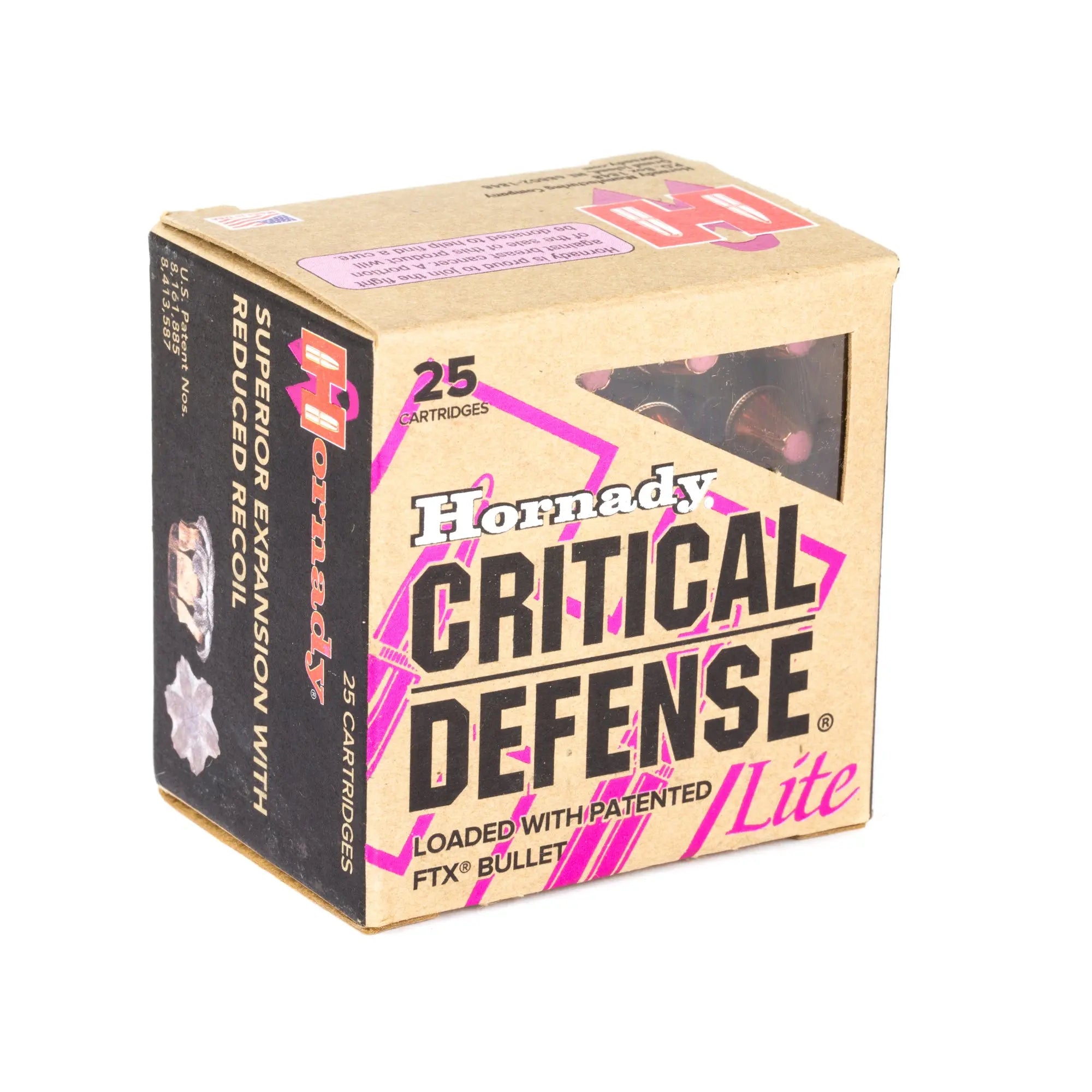 HRNDY CD 38SPL 90GR FTX LITE 25/250 - American Ordnance