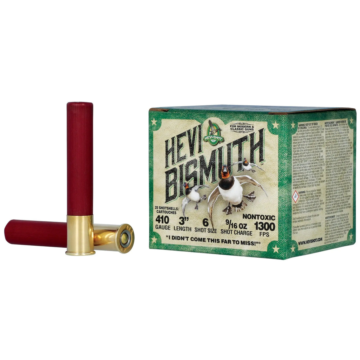 HEVI BISMUTH 410GA 3&quot; #6 25/250 - American Ordnance