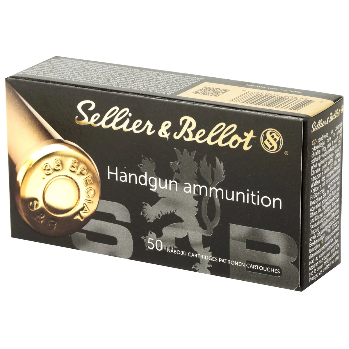 S&amp;B 38SPL 148GR WC 50/1200 - American Ordnance