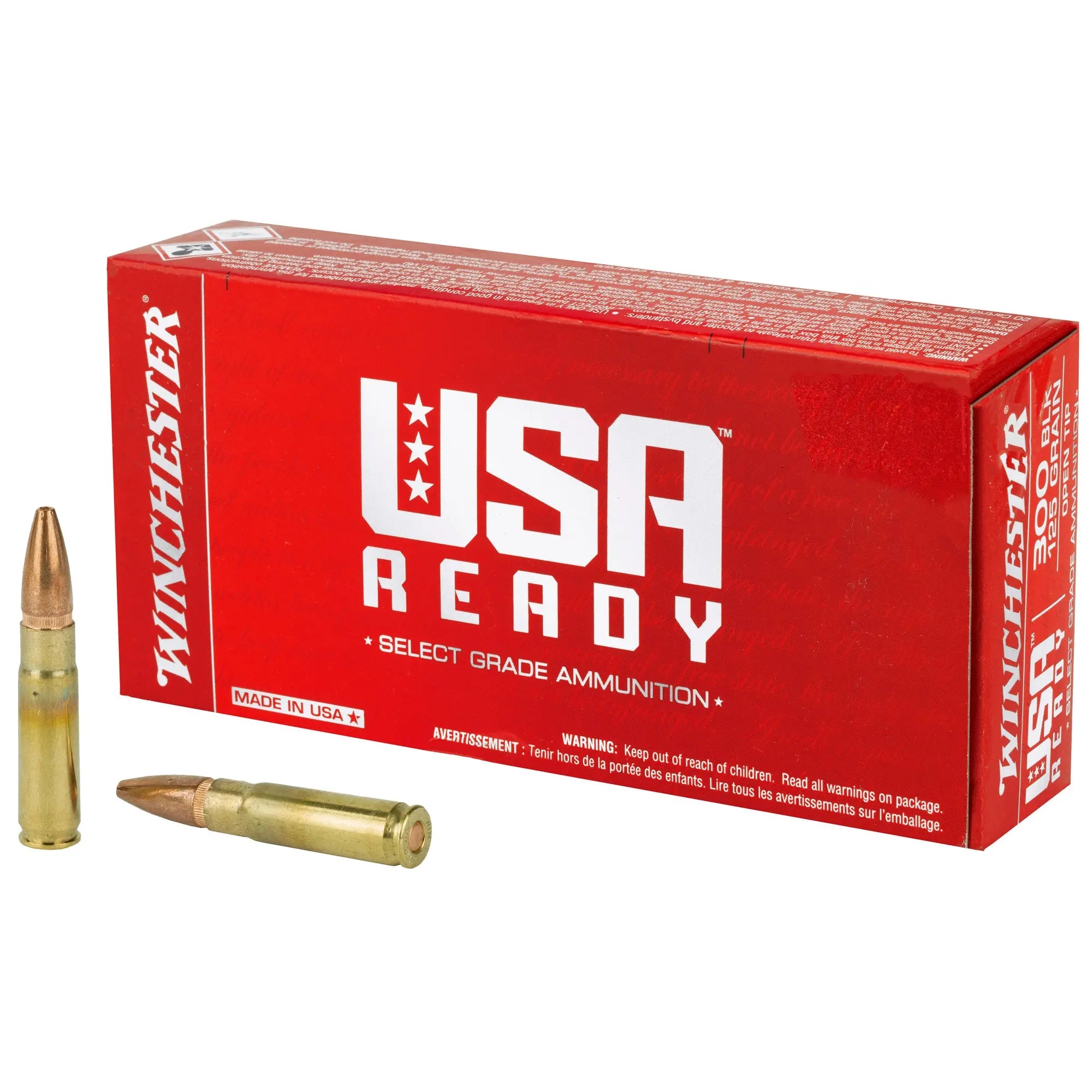 WIN USA RDY 300BLK 125GR 20/200 - American Ordnance