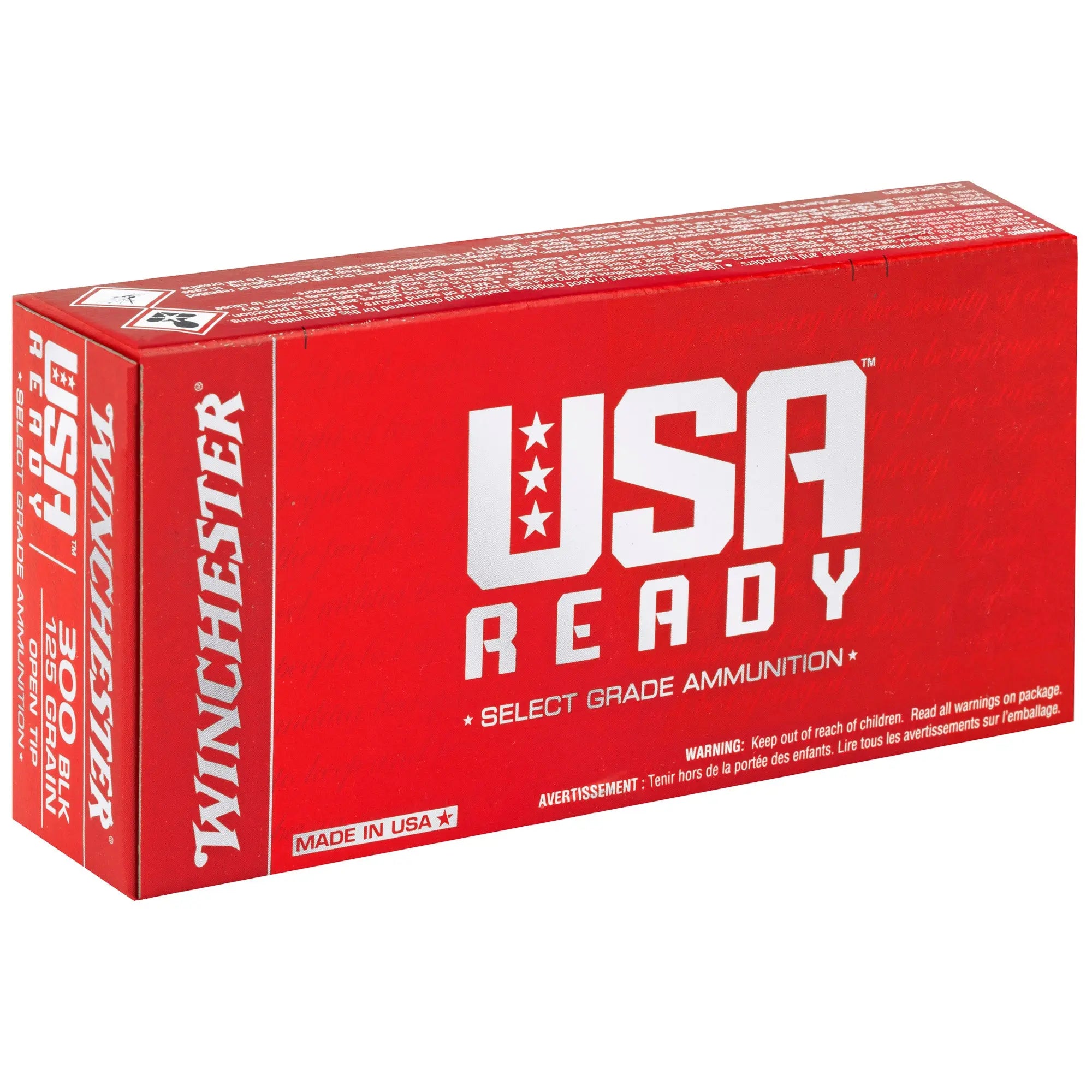 WIN USA RDY 300BLK 125GR 20/200 - American Ordnance