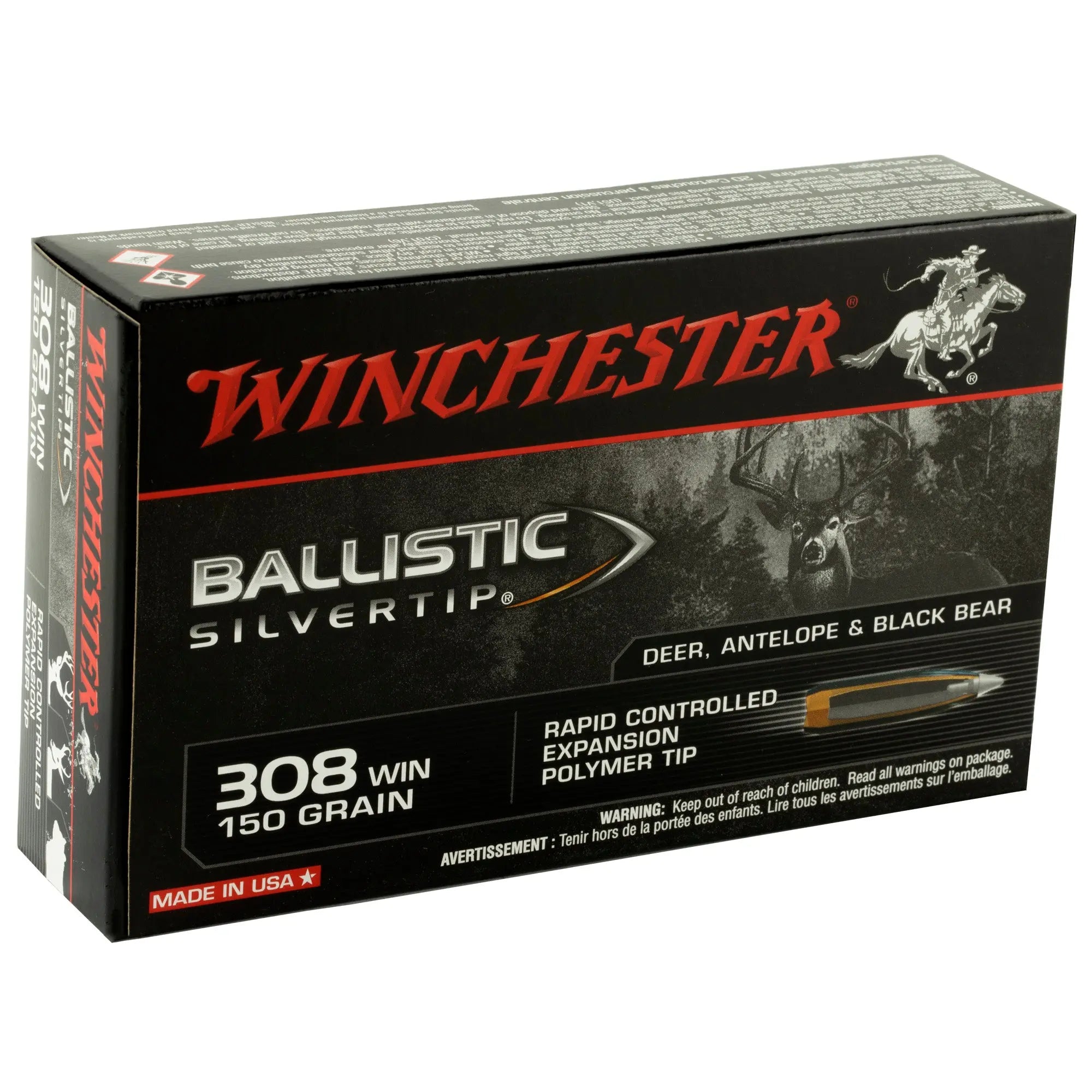 WIN BLSTC TIP 308WIN 150GR 20/200 - American Ordnance