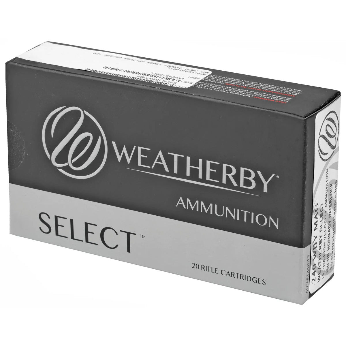 WBY AMMO 240WBY 100GR INTERLK 20/200 - American Ordnance