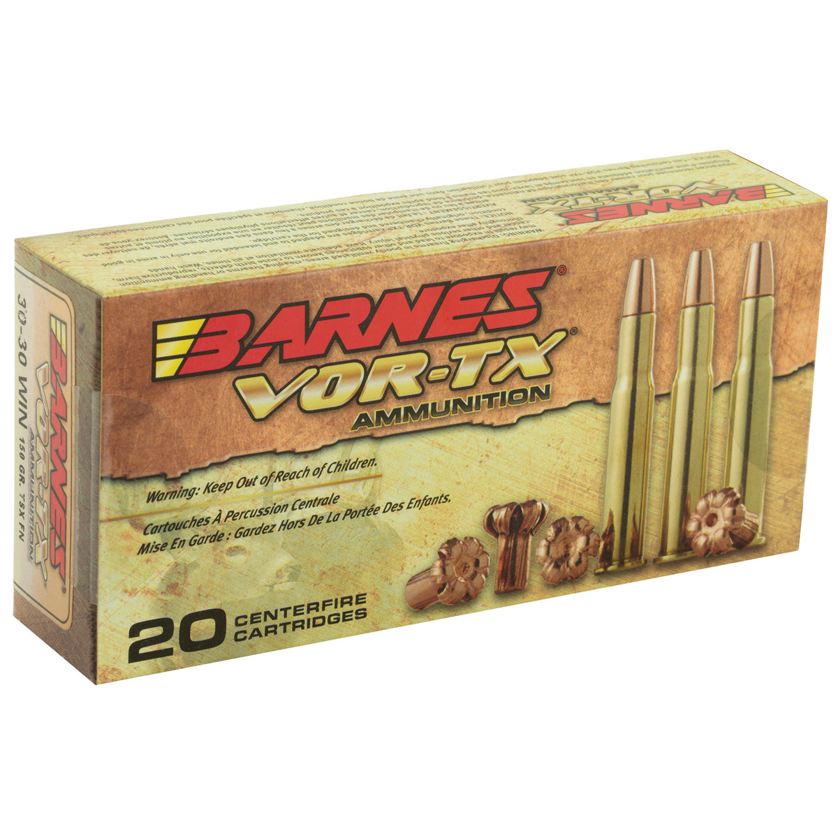 BARNES VOR-TX 30-30 150GR TSX FN 20RD