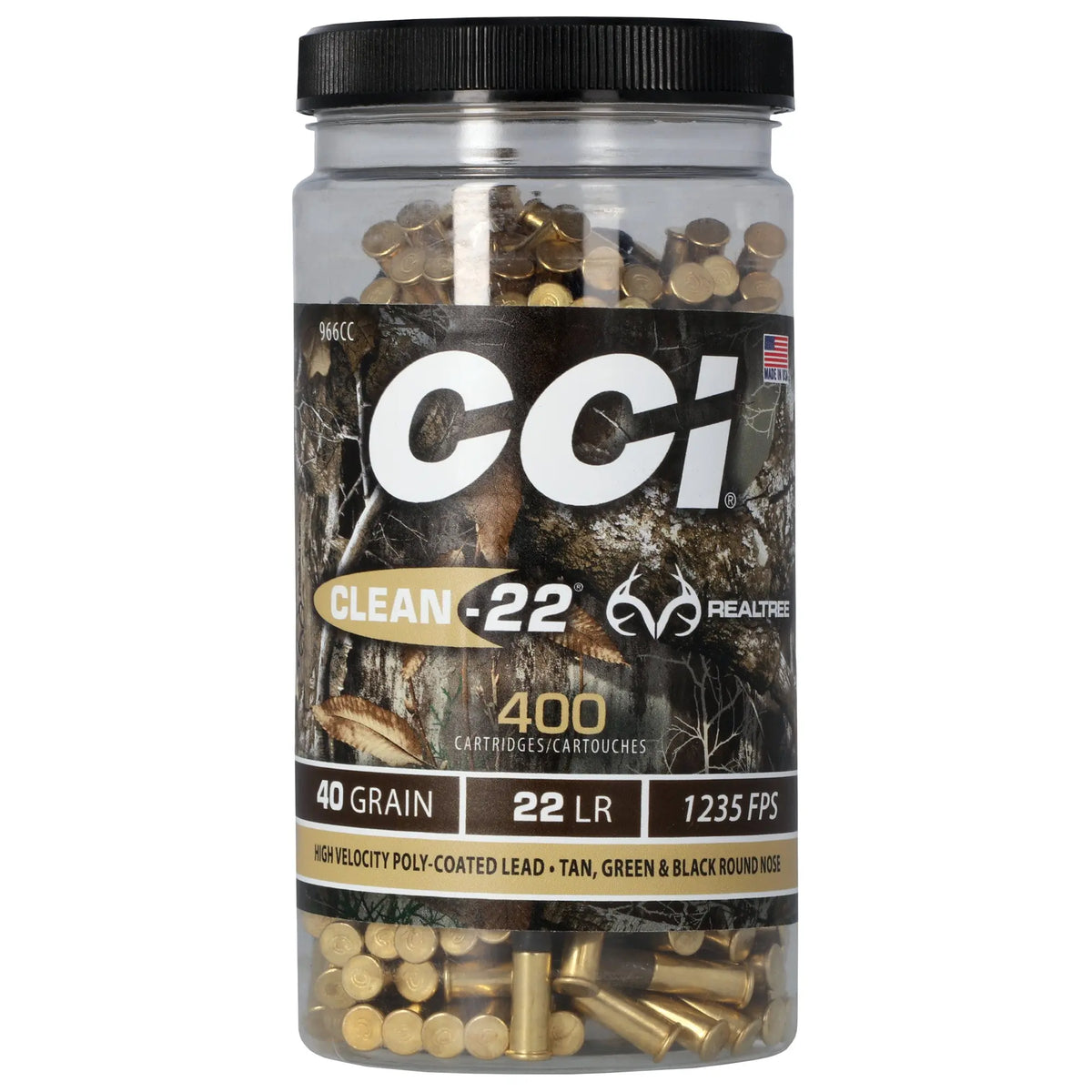 CCI 22LR HV TGT CLEAN 40GR 400/3200 - American Ordnance