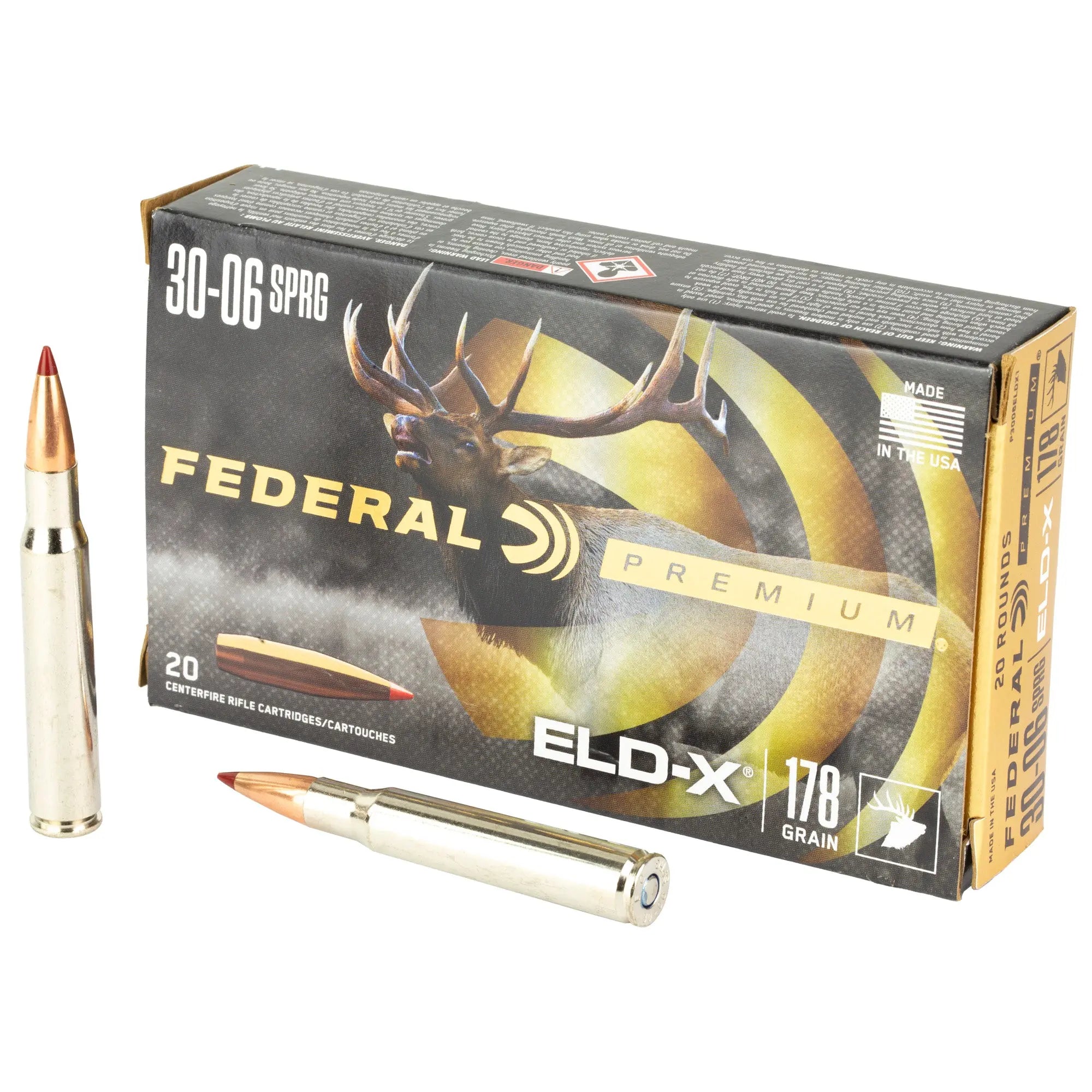 FED PREM 3006SPGFD 178GR ELDX 20/200 - American Ordnance