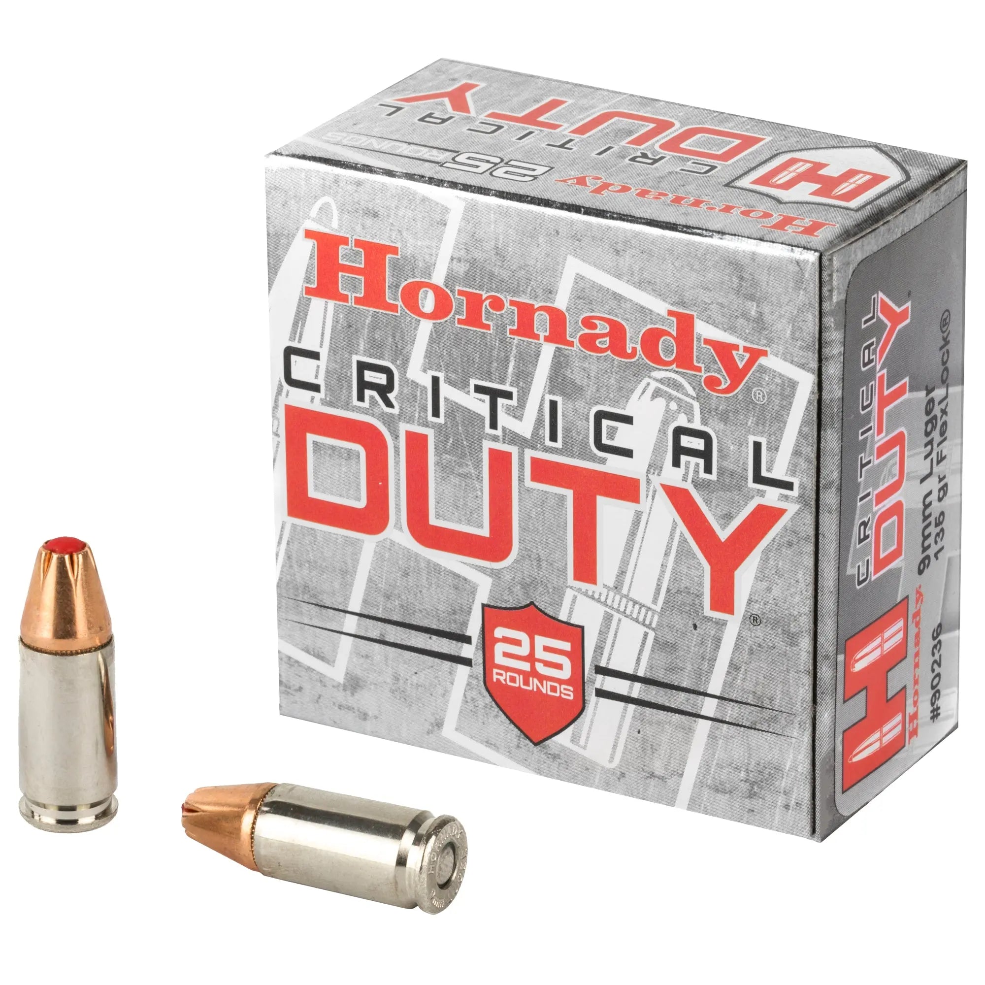 HRNDY 9MM 135GR CRT DUTY 25/250 - American Ordnance