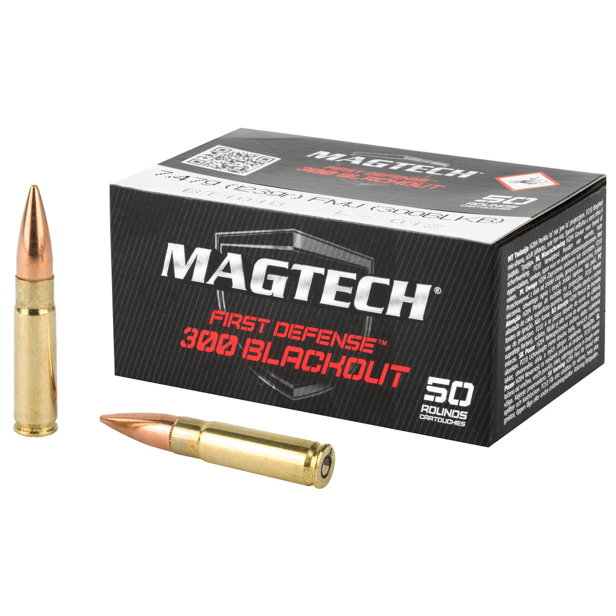 MAGTECH 300BLK 123GR FMJ 50/1000 - American Ordnance