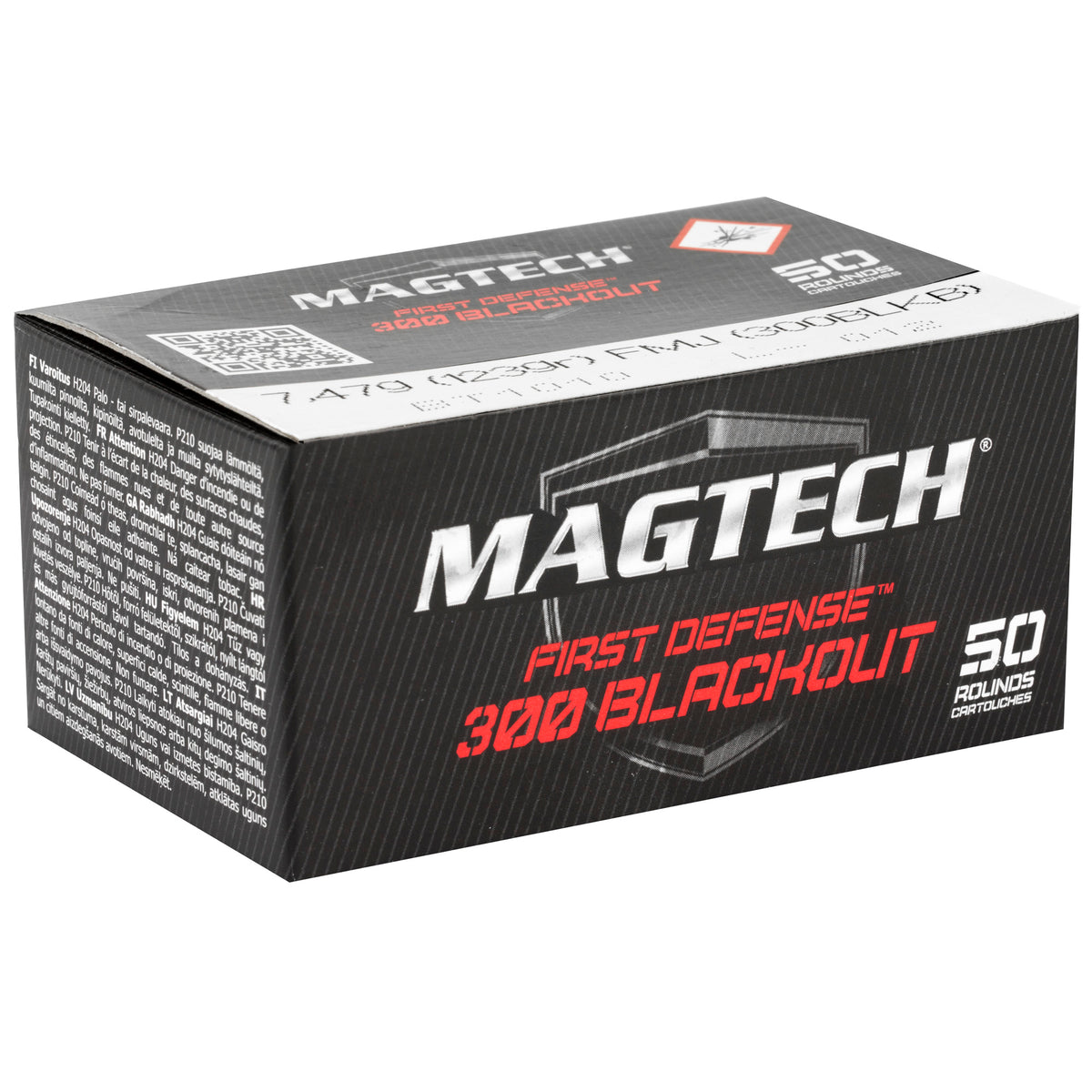 MAGTECH 300BLK 123GR FMJ 50/1000 - American Ordnance