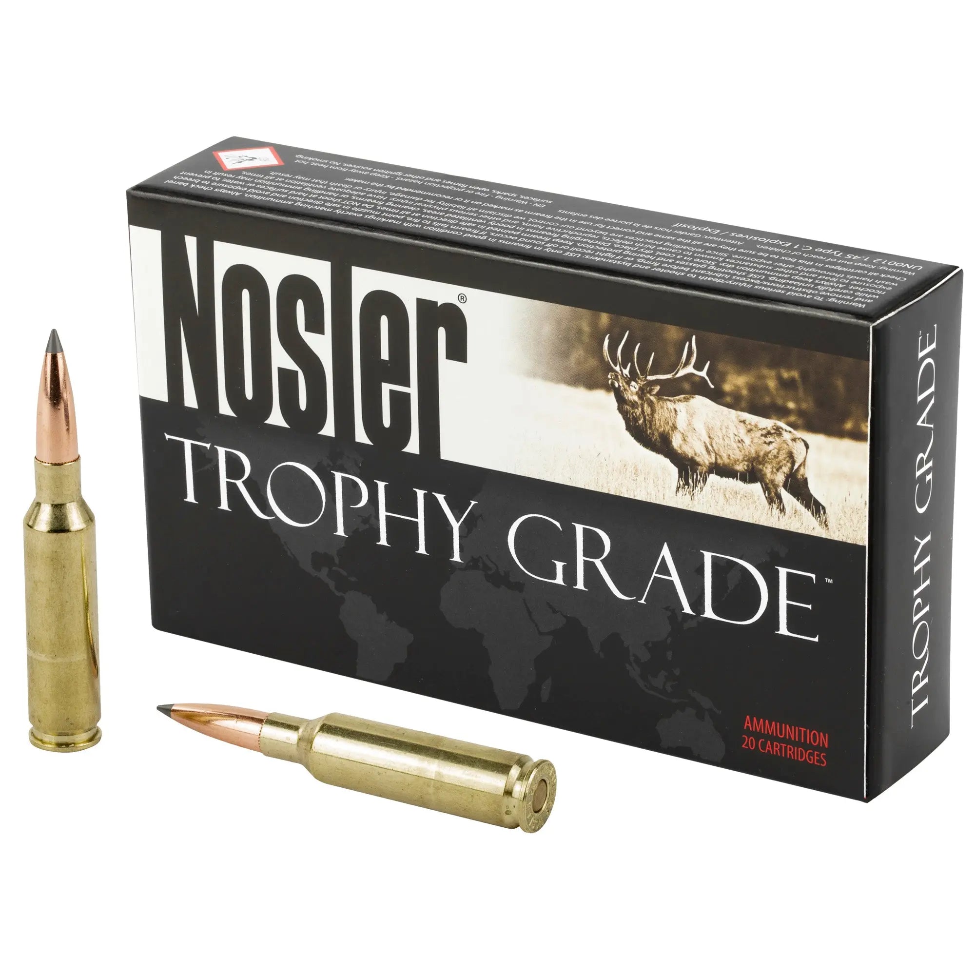 NOSLER 6.5 CREED 142GR AB LR 20/200 - American Ordnance