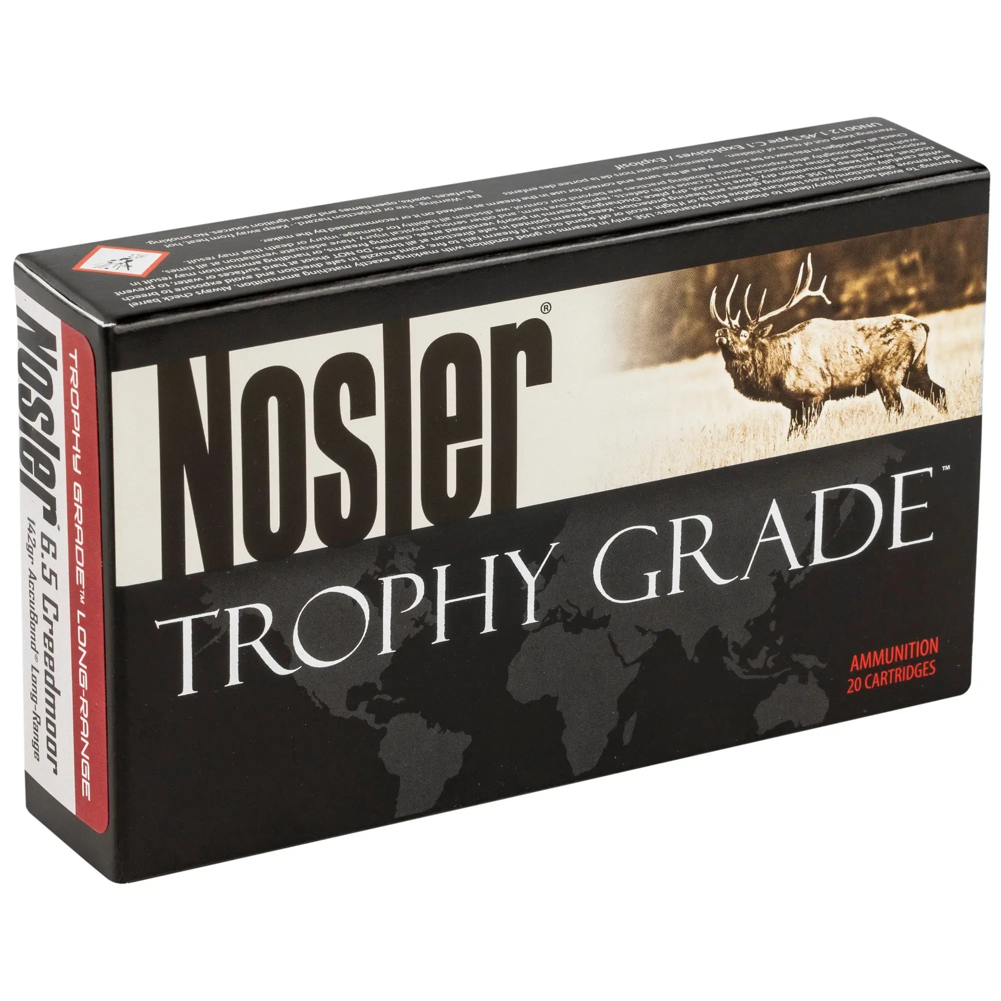 NOSLER 6.5 CREED 142GR AB LR 20/200 - American Ordnance