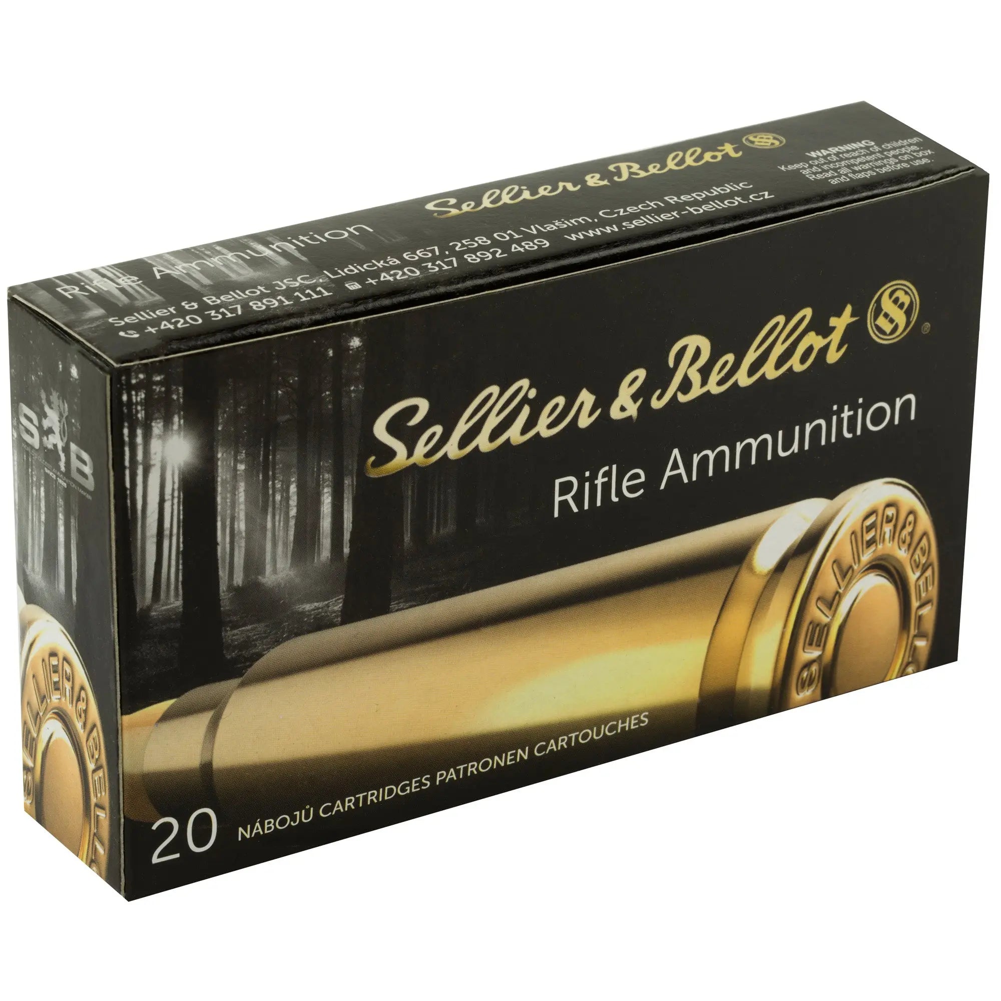 S&B 308WIN 180GR SP 20/500 - American Ordnance