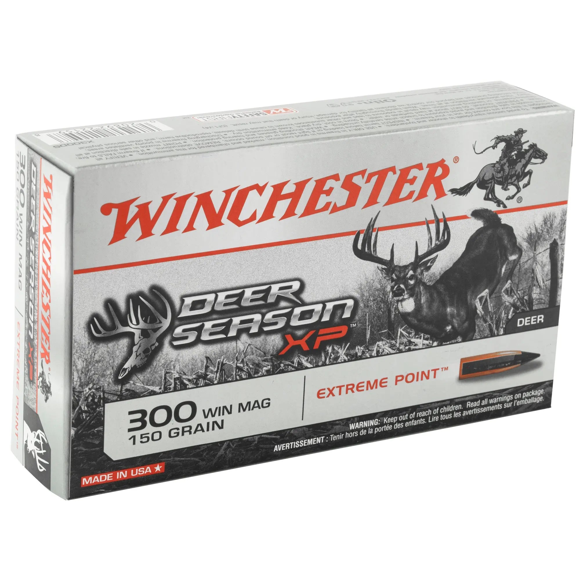 WIN DEER SEASON 300WIN 150 GR 20/200 - American Ordnance