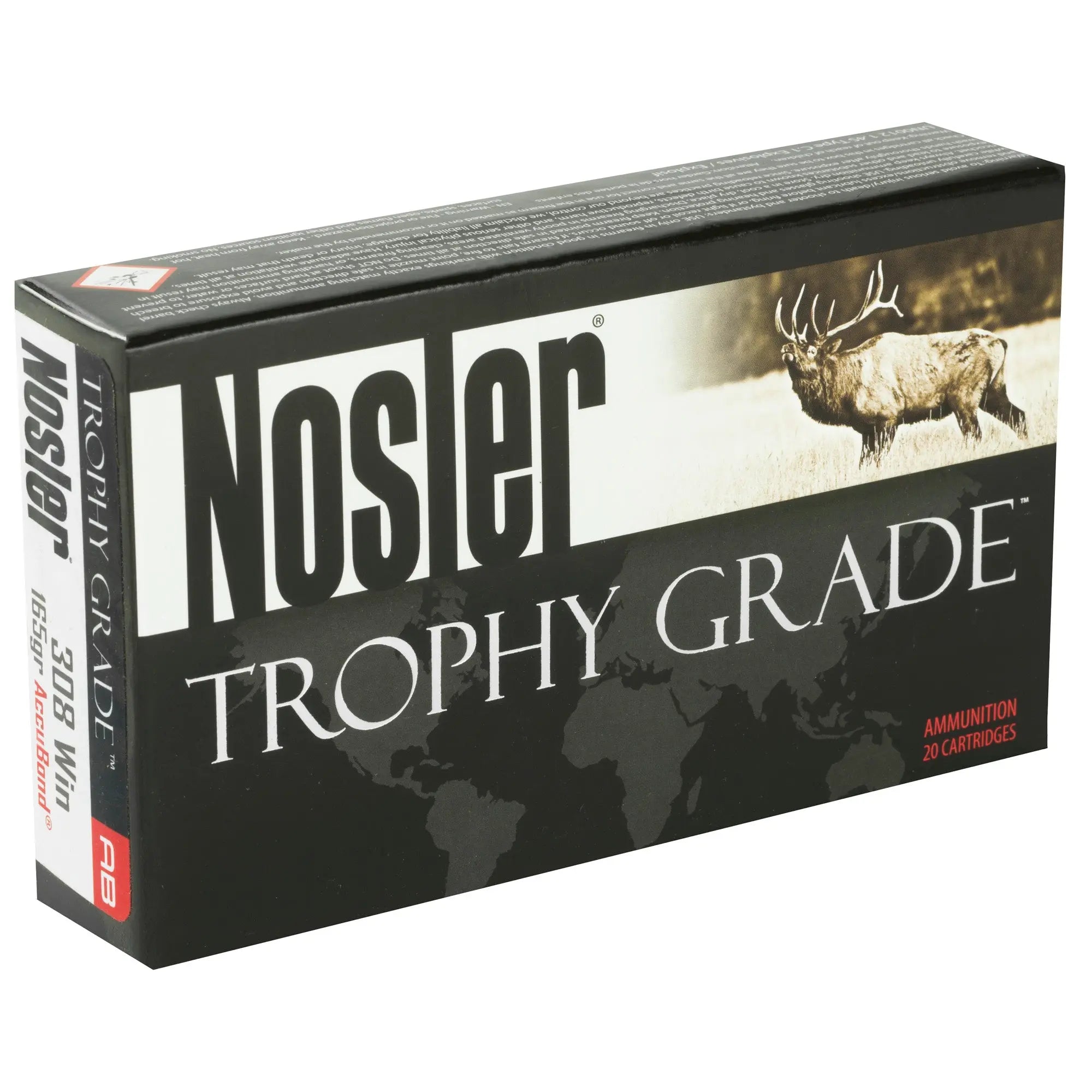 NOSLER 308WIN 165GR AB 20/200 - American Ordnance