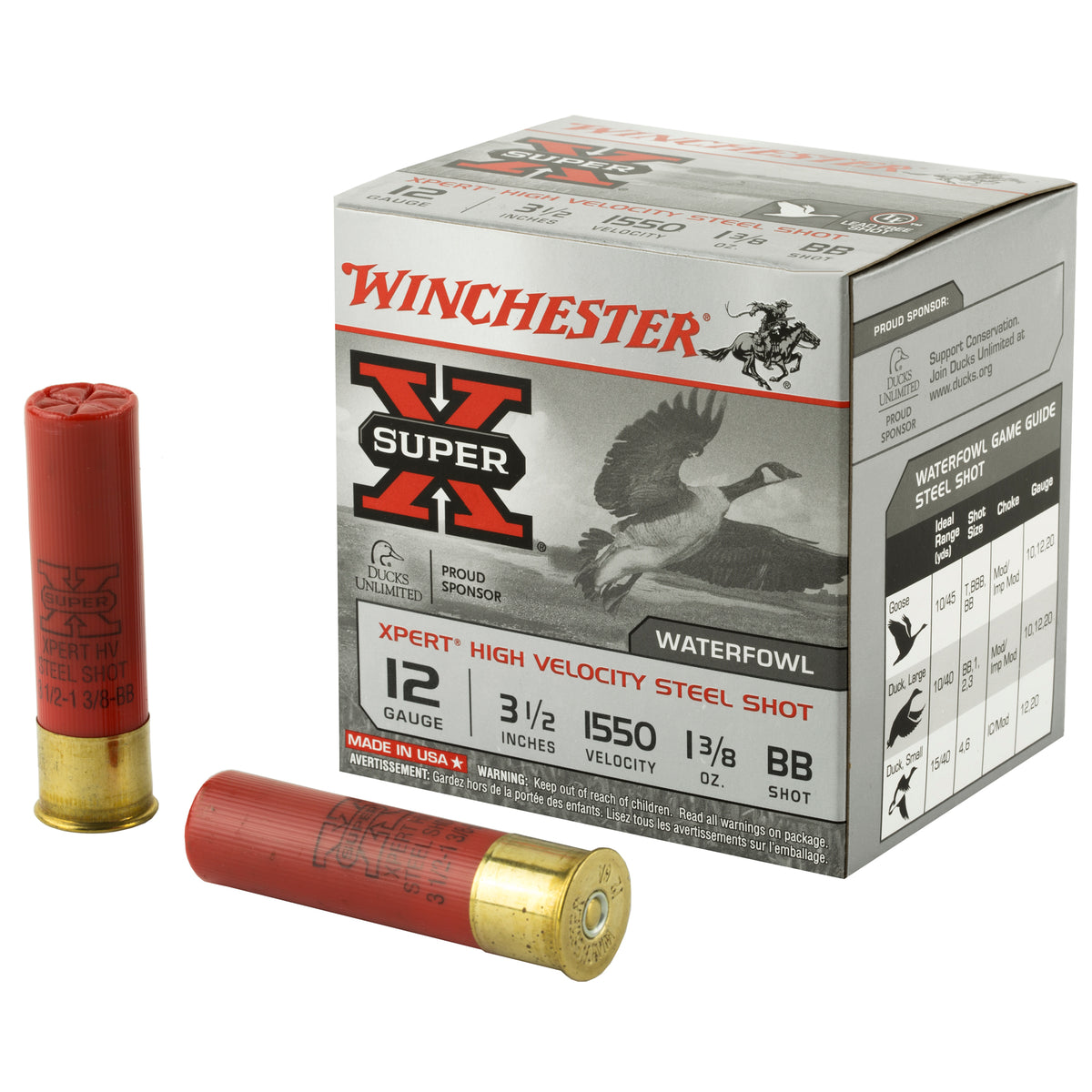 WINCHESTER XPERT HV 12GA 3.5&quot; #BB 25RD