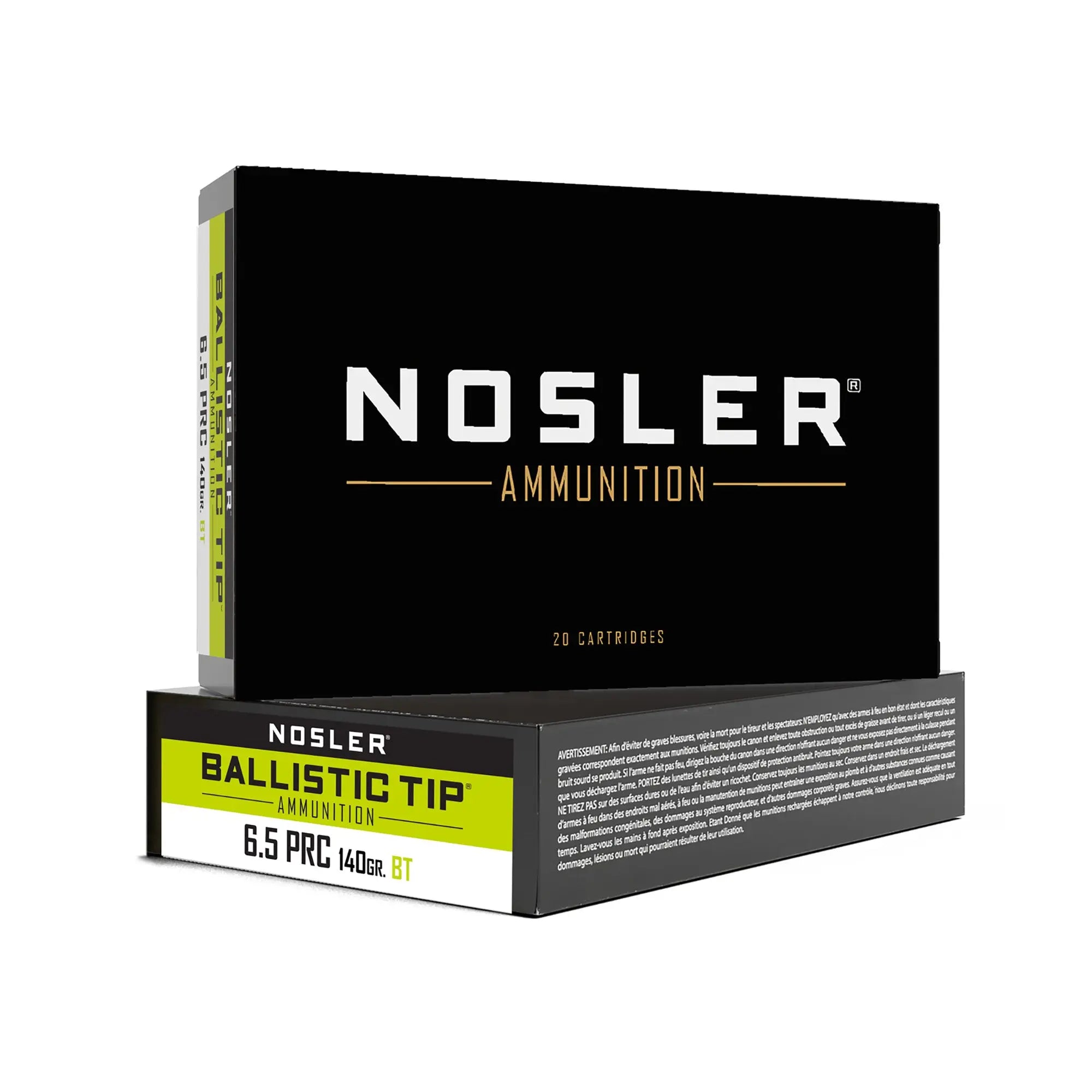 NOSLER 6.5 CREED 140GR CC 20/200 - American Ordnance