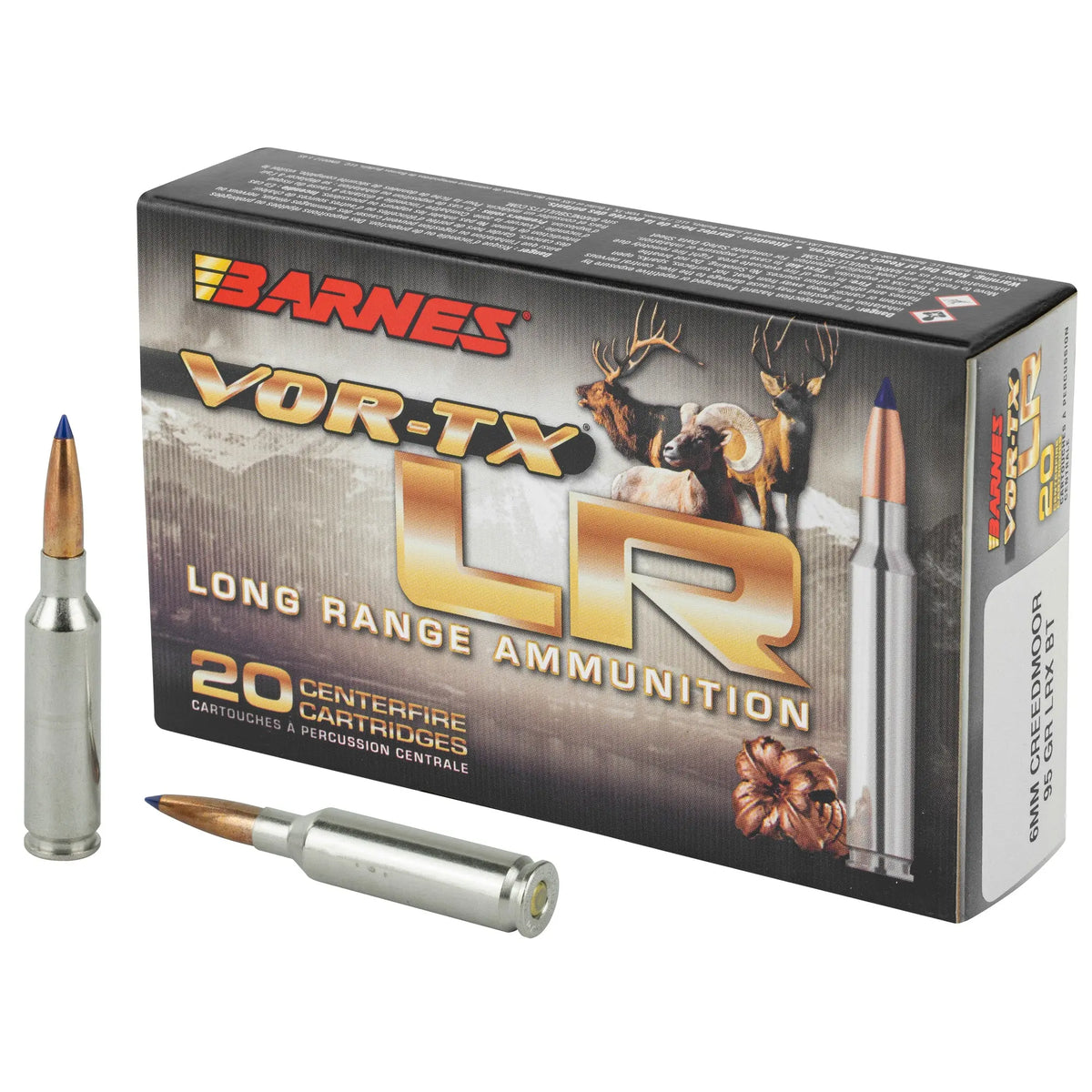 BARNES VOR-TX 6MM LR 95GR 20/200 - American Ordnance