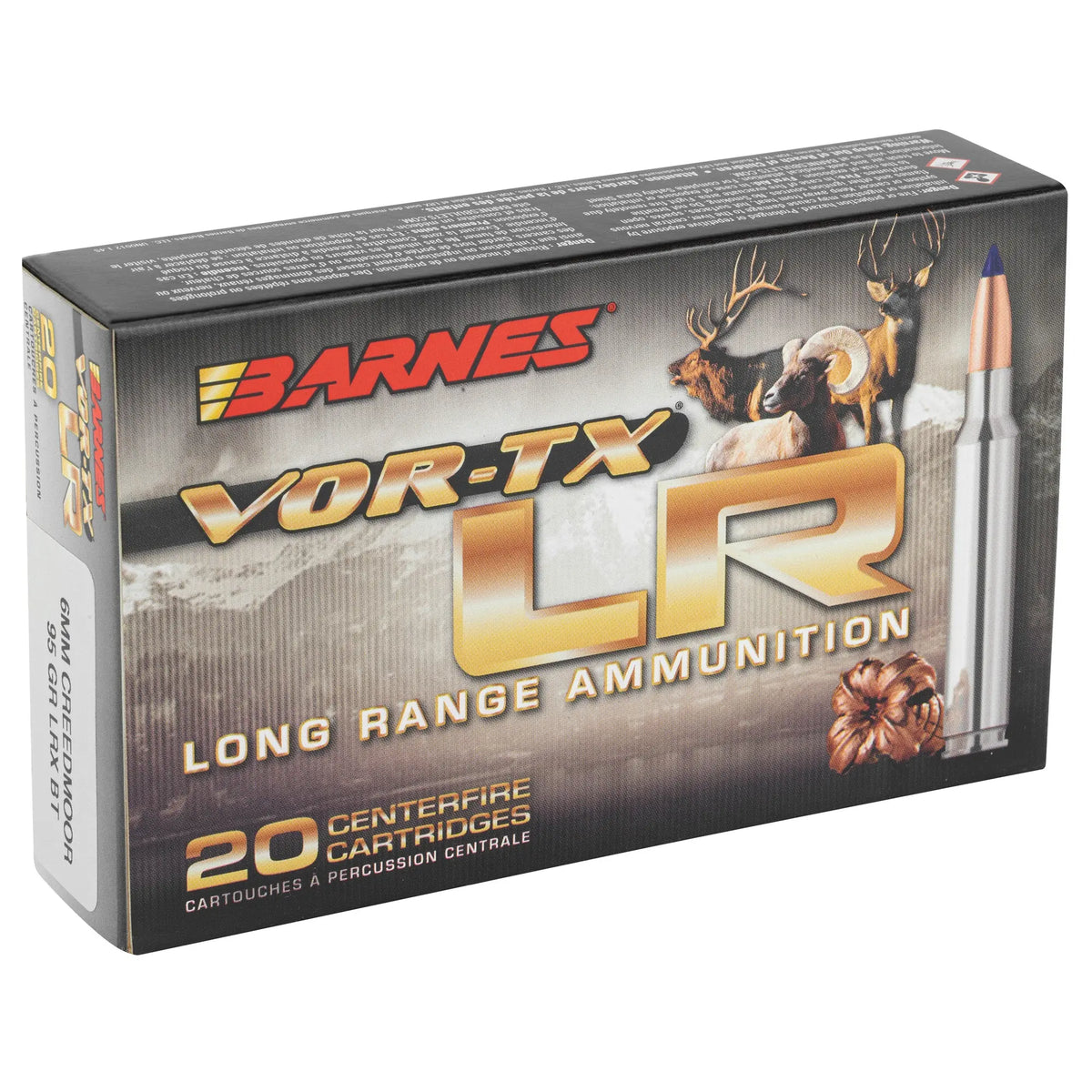 BARNES VOR-TX 6MM LR 95GR 20/200 - American Ordnance