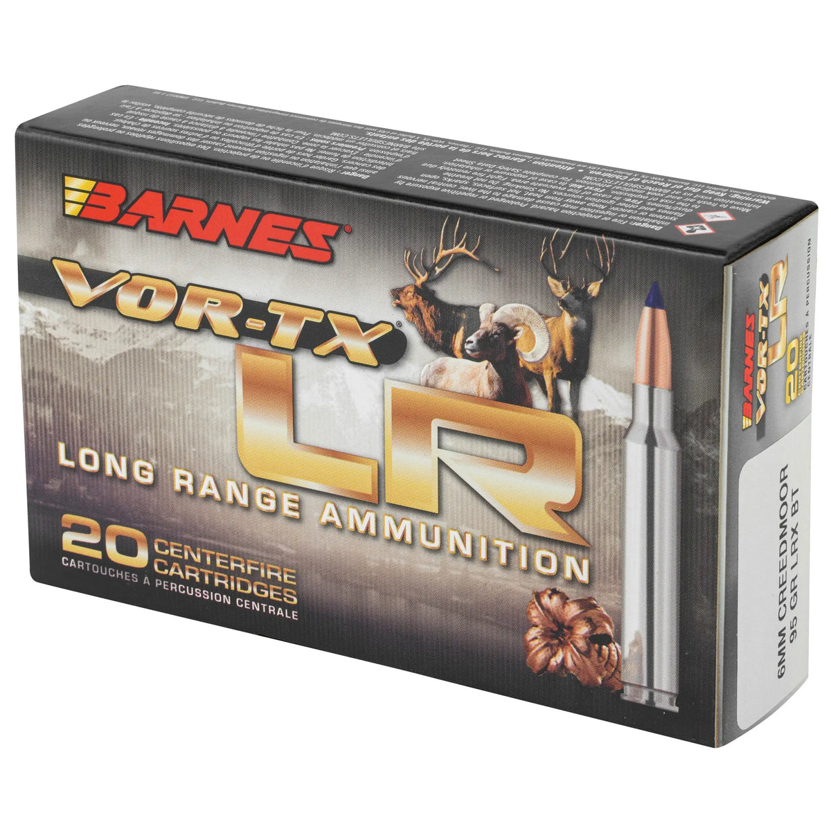 BARNES VOR-TX 6MM LR 95GR 20/200 - American Ordnance