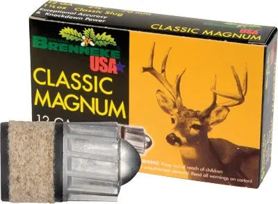 2.75" 1-1/8OZ SLUG 5RD 50BX/CSBRENNEKE USA CLASSIC MAG 12GA - American Ordnance