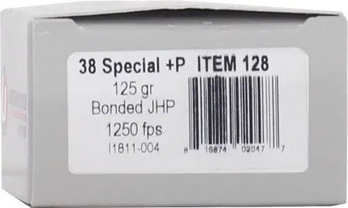 BONDED JHP 20RD 10BX/CSUNDERWOOD 38 SPECIAL 125GR - American Ordnance