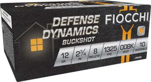 10RD 25BX/CSFIOCCHI 12GA 2.75&quot; 00 BUCK - American Ordnance