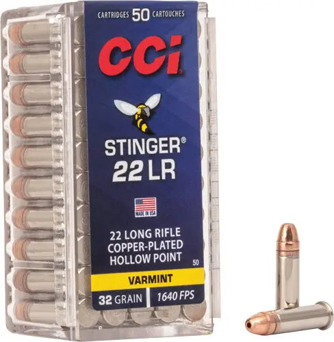 1640FPS 50RD 100BX/CSCCI STINGER 22LR 32GR JHP - American Ordnance