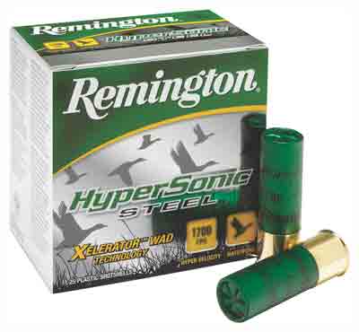 1-3/8OZ #4 1700FPS 25RD 10BX/CREMINGTON HYPERSONC 12GA 3.5&quot; - American Ordnance