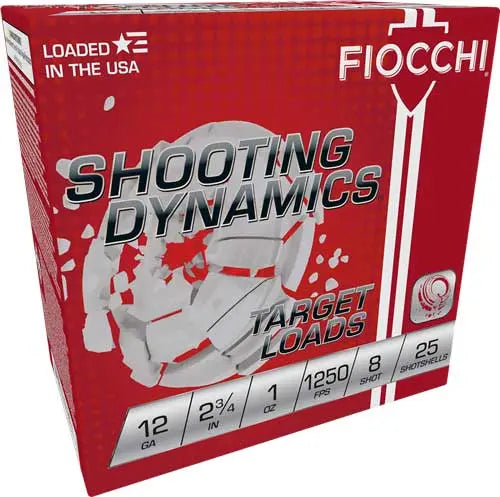 1250FPS 250RD CASE LOTFIOCCHI 12GA 2.75" 1OZ #8 - American Ordnance