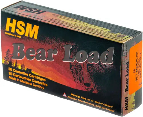 RNFP 20RD 25BX/CSHSM BEAR 357 MAXIMUM 180GR - American Ordnance