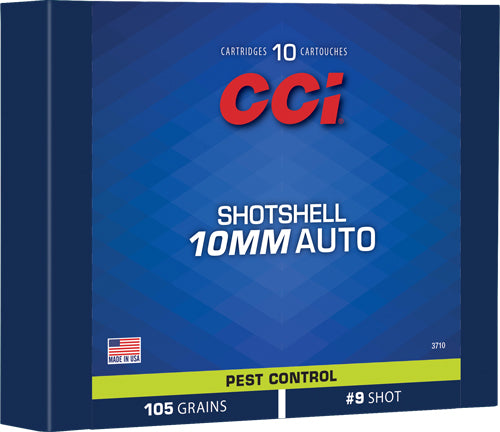 #9 SHOT 10RD 20BX/CSCCI SHOTSHELL 10MM 105GR - American Ordnance