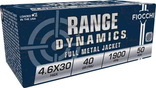 50RD 20BX/CSFIOCCHI 4.6X30 40GR FMJ - American Ordnance