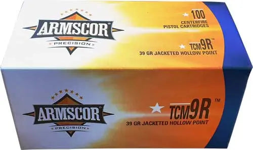 12BX/CS (NOT SAME AS 22TCM)ARMSCOR 22TCM9R 39GR JHP 100RD - American Ordnance