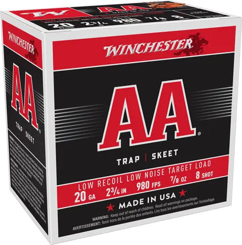 #8 890FPS 250RD CASE LOTWINCHESTER AA 20GA 2.75&quot; 7/8OX - American Ordnance