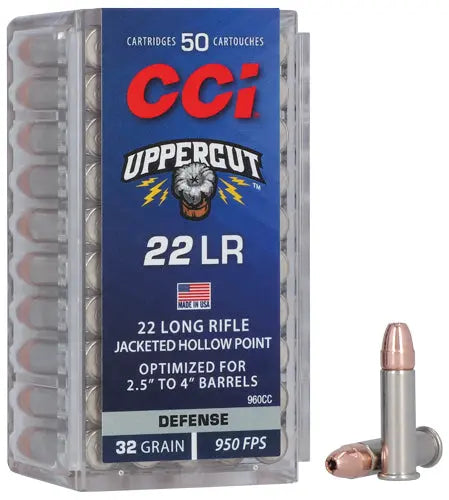 1680FPS 50RD 100BX/CSCCI UPPERCUT 22LR 32GR JHP - American Ordnance