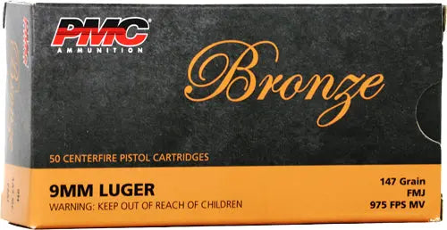 50RD 20BX/CSPMC 9MM LUGER 147GR FMJ - American Ordnance