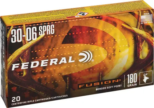 FUSION 20RD 10BX/CSFEDERAL FUSION 30-06 180GR - American Ordnance