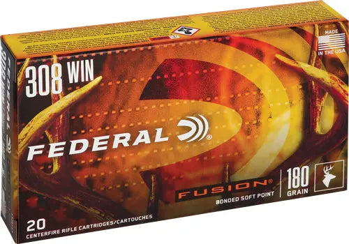 180GR FUSION 20RD 10BX/CSFEDERAL FUSION 308 WIN - American Ordnance