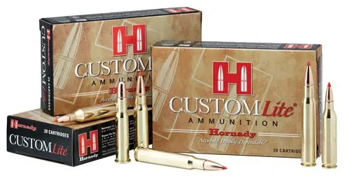 125GR SST 20RD 10BX/CSHORNADY CUSTOM LITE 308 WIN - American Ordnance