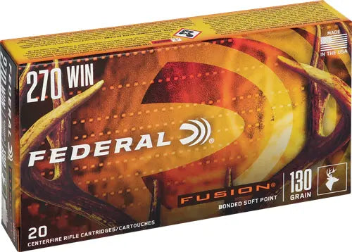 FUSION 20RD 10BX/CSFEDERAL FUSION 270 WIN 130GR - American Ordnance